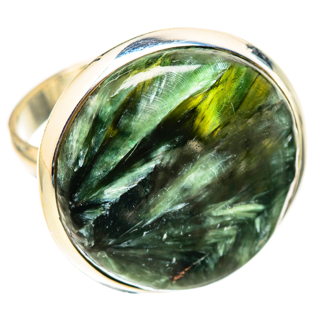 Seraphinite Rings handcrafted by Anasilvercos - RING124744 - Photo 2