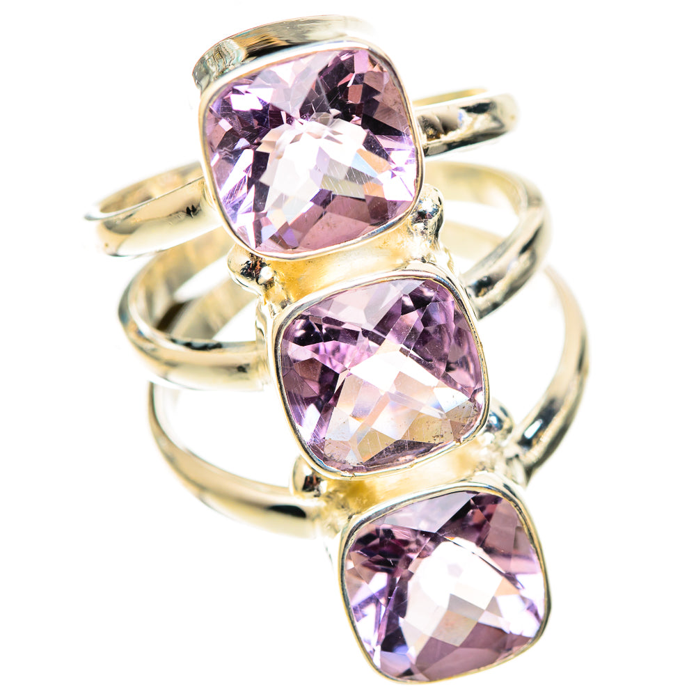 Amethyst Rings handcrafted by Anasilvercos - RING124748 - Photo 2