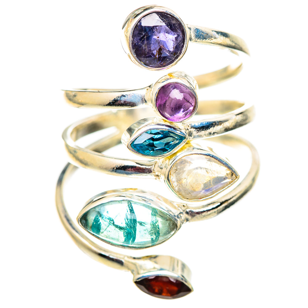 Apatite Rings handcrafted by Anasilvercos - RING124754 - Photo 2