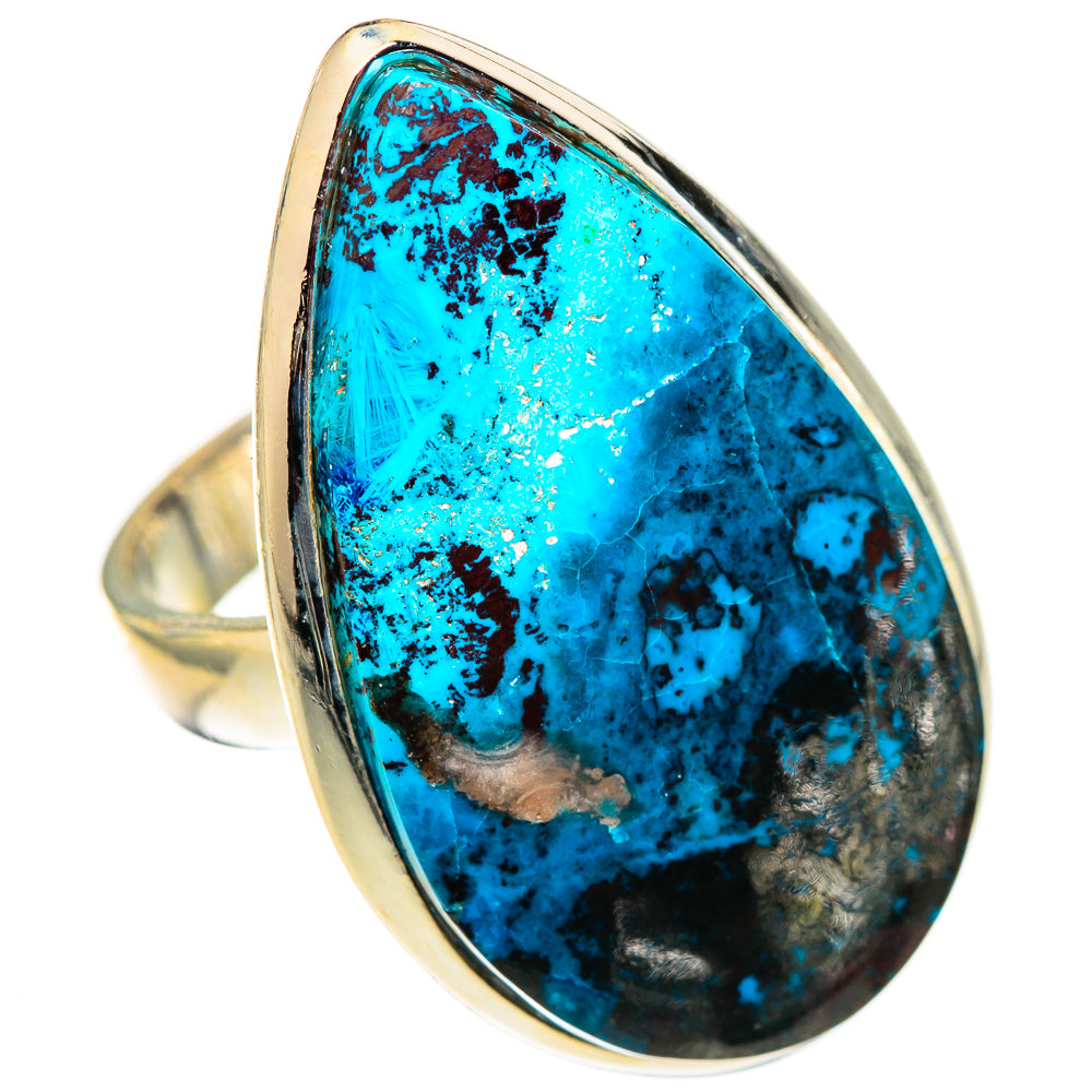Shattuckite Rings handcrafted by Anasilvercos - RING124767 - Photo 2
