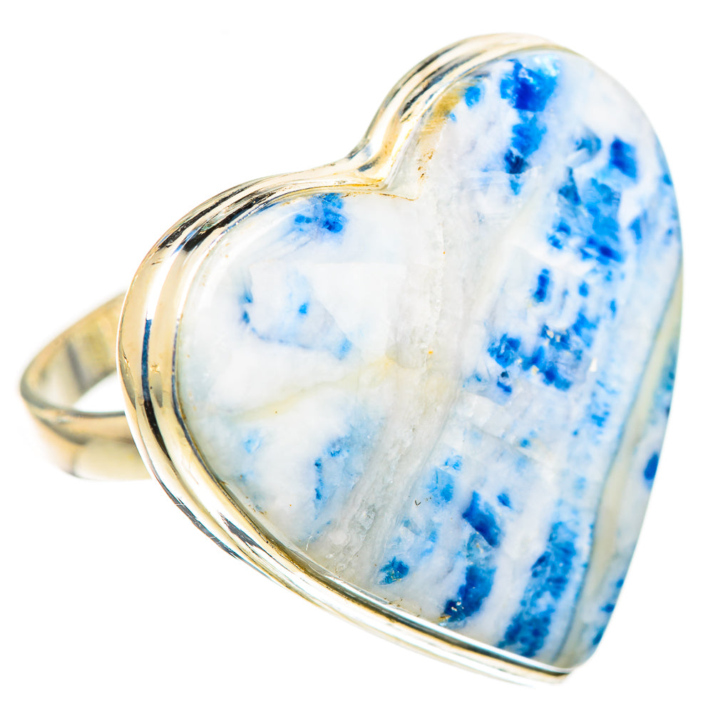 Blue Scheelite Rings handcrafted by Anasilvercos - RING124768 - Photo 2