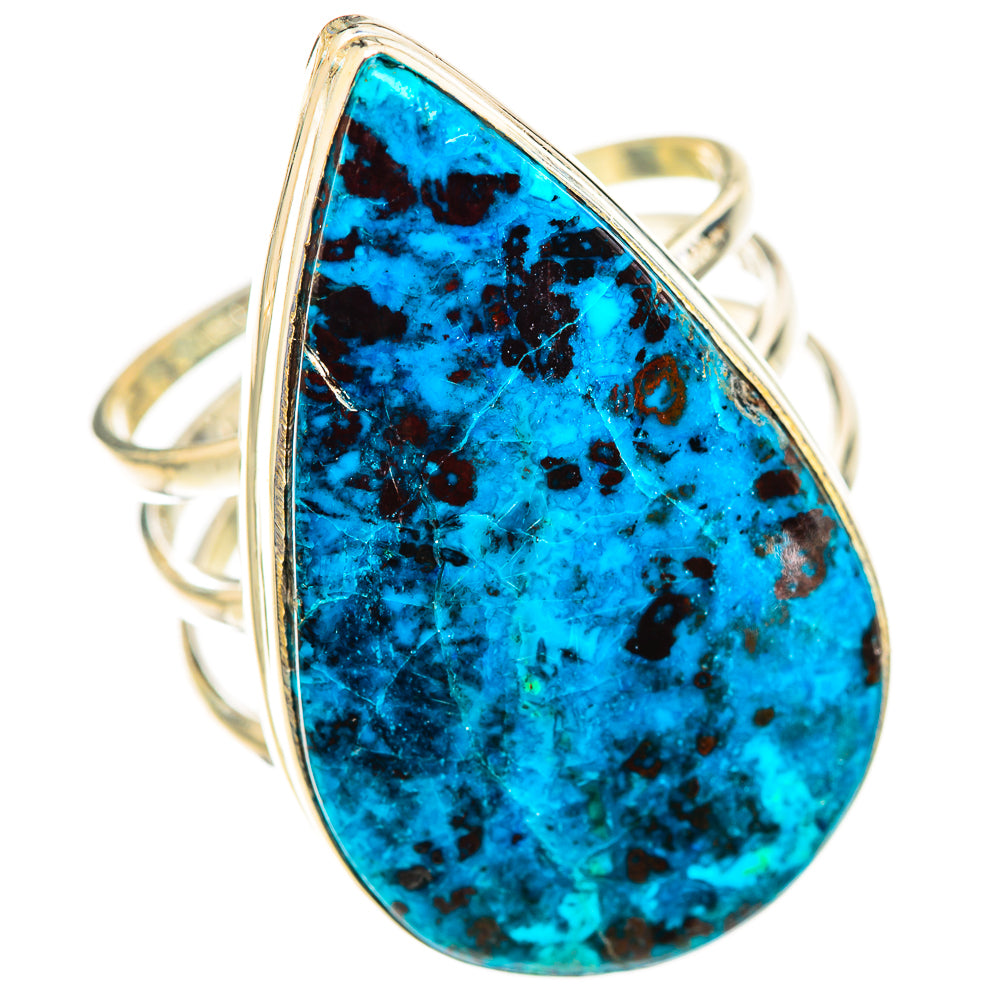 Shattuckite Rings handcrafted by Anasilvercos - RING124790 - Photo 2