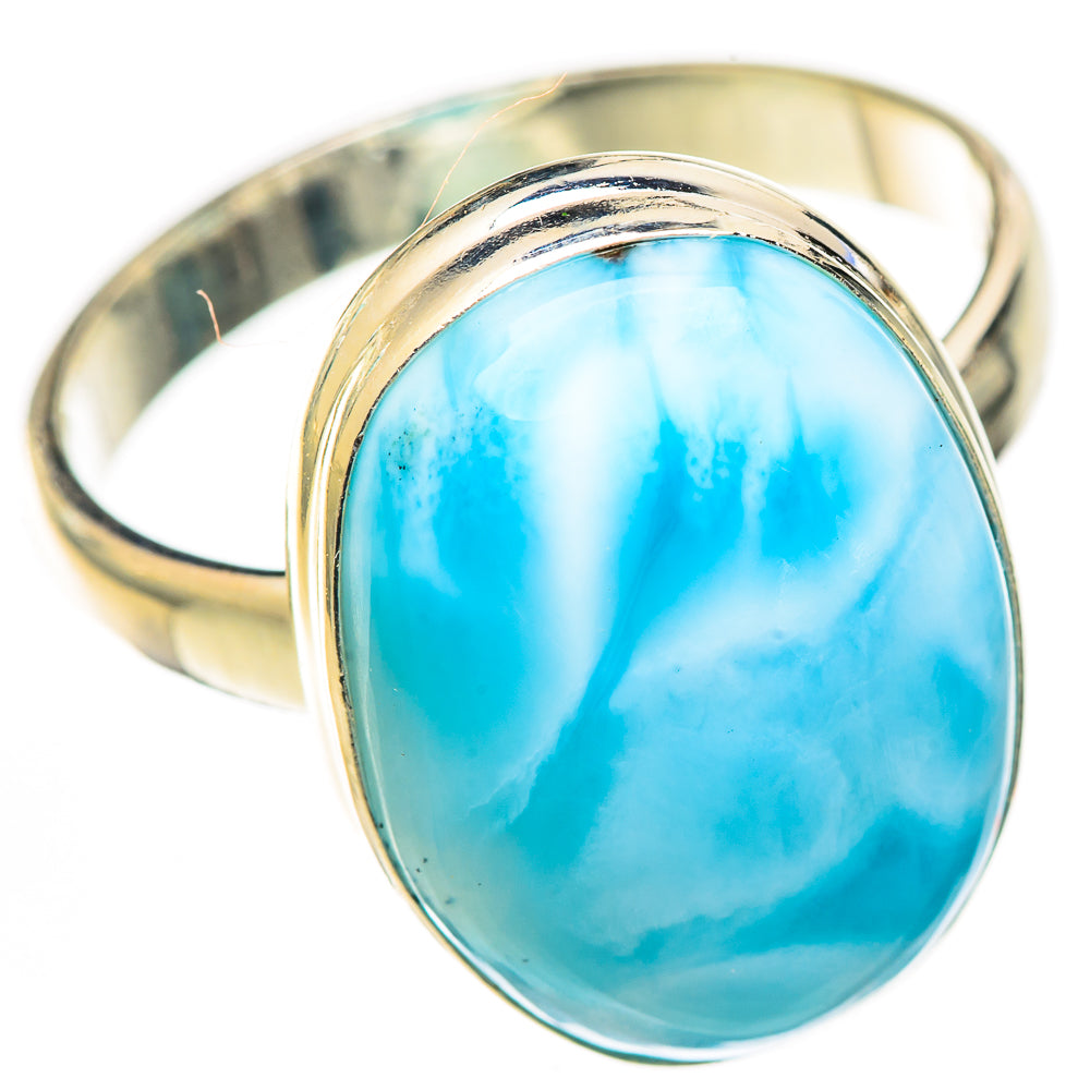 Larimar Rings handcrafted by Anasilvercos - RING124801 - Photo 2