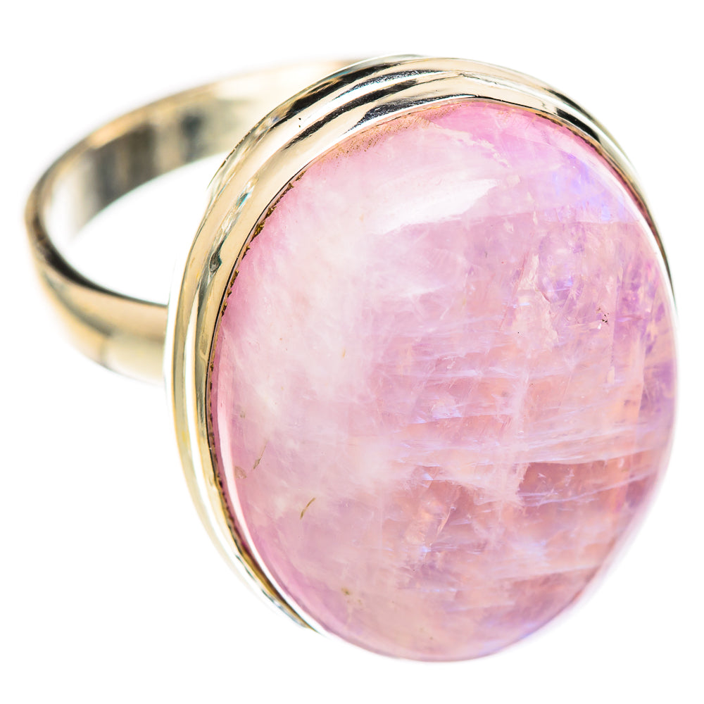 Pink Moonstone Rings handcrafted by Anasilvercos - RING124810 - Photo 2