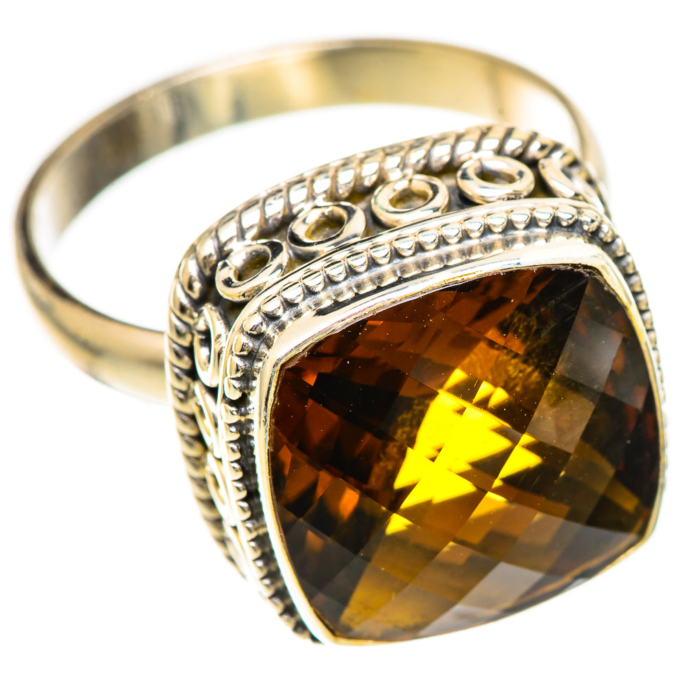 Mandarin Citrine Rings handcrafted by Anasilvercos - RING124832 - Photo 2
