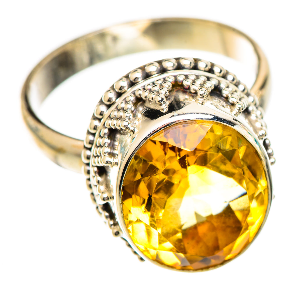 Citrine Rings handcrafted by Anasilvercos - RING124833 - Photo 2