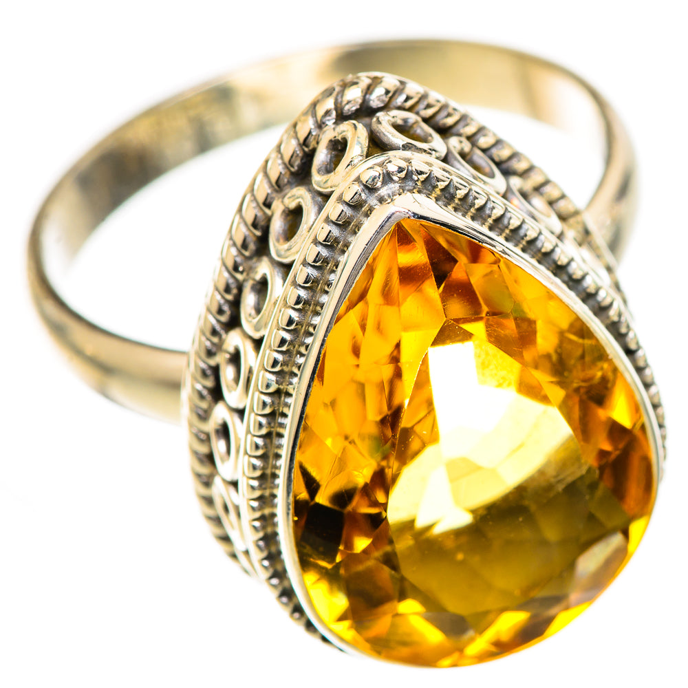 Citrine Rings handcrafted by Anasilvercos - RING124834 - Photo 2