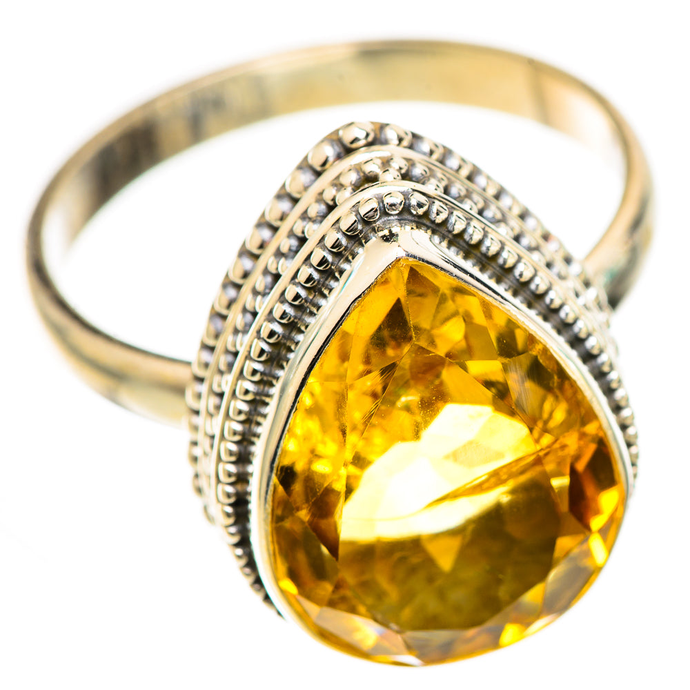 Citrine Rings handcrafted by Anasilvercos - RING124855 - Photo 2