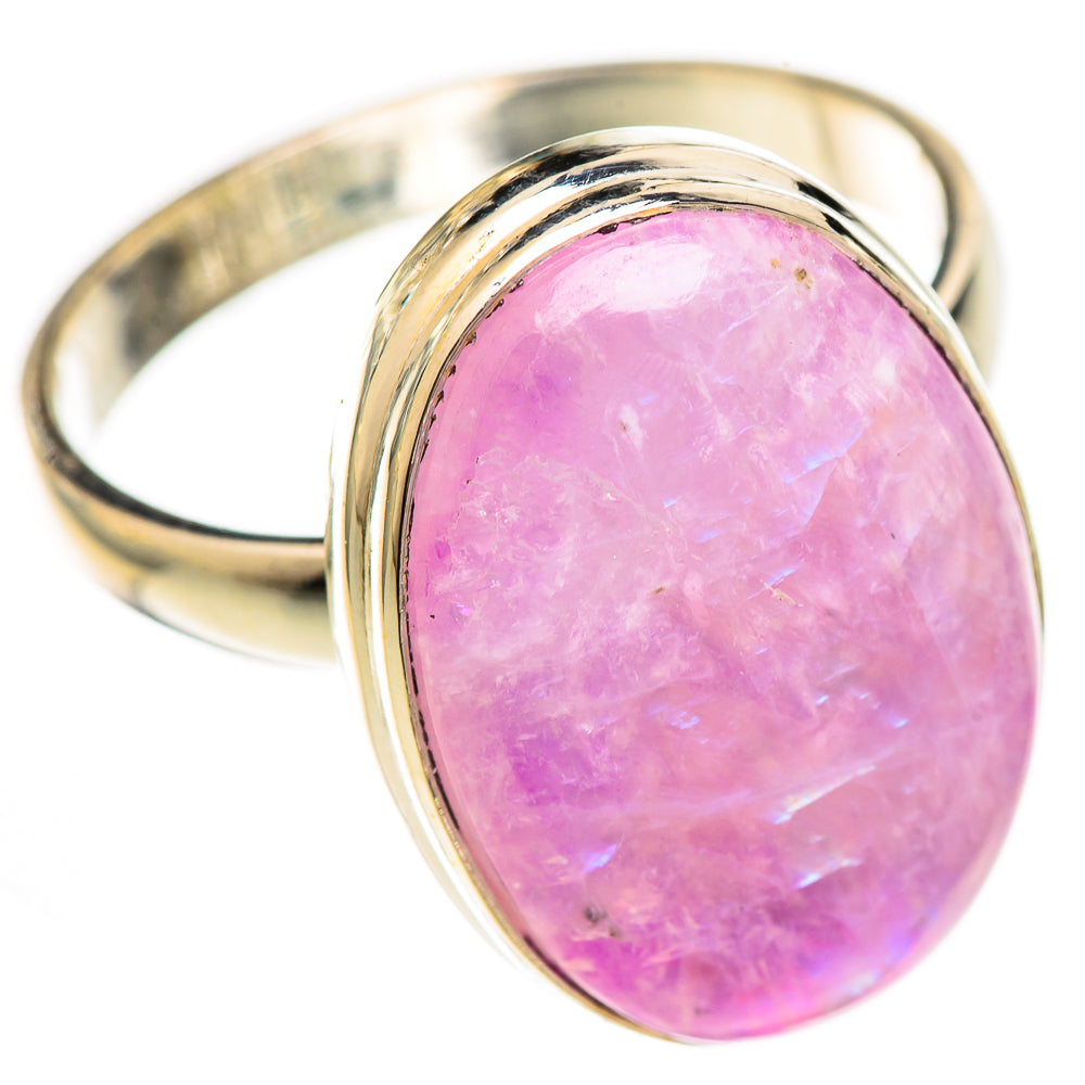 Pink Moonstone Rings handcrafted by Anasilvercos - RING124857 - Photo 2