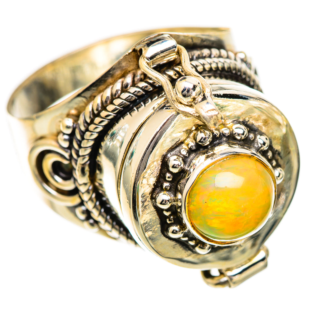 Ethiopian Opal Rings handcrafted by Anasilvercos - RING124867 - Photo 2