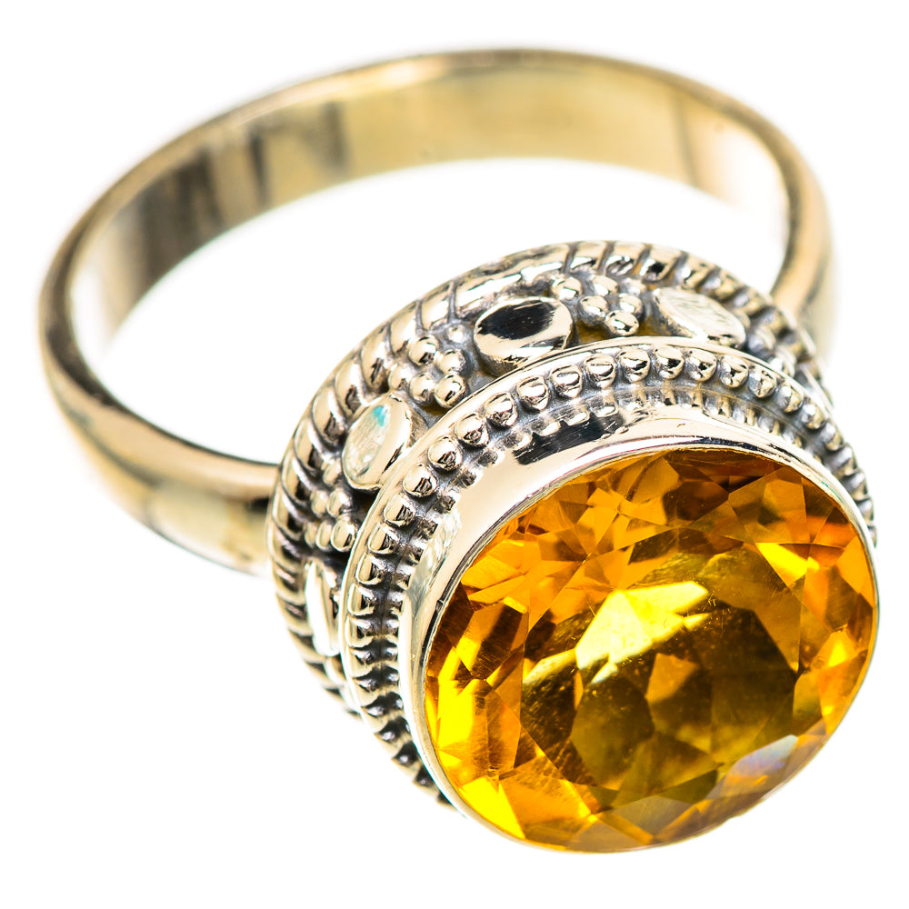 Citrine Rings handcrafted by Anasilvercos - RING124880 - Photo 2