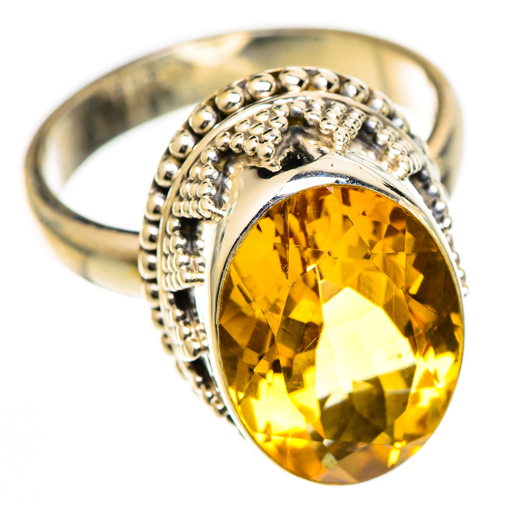 Citrine Rings handcrafted by Anasilvercos - RING124881 - Photo 2