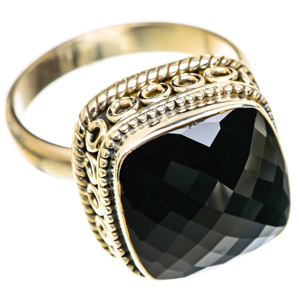 Black Onyx Rings handcrafted by Anasilvercos - RING124887 - Photo 2
