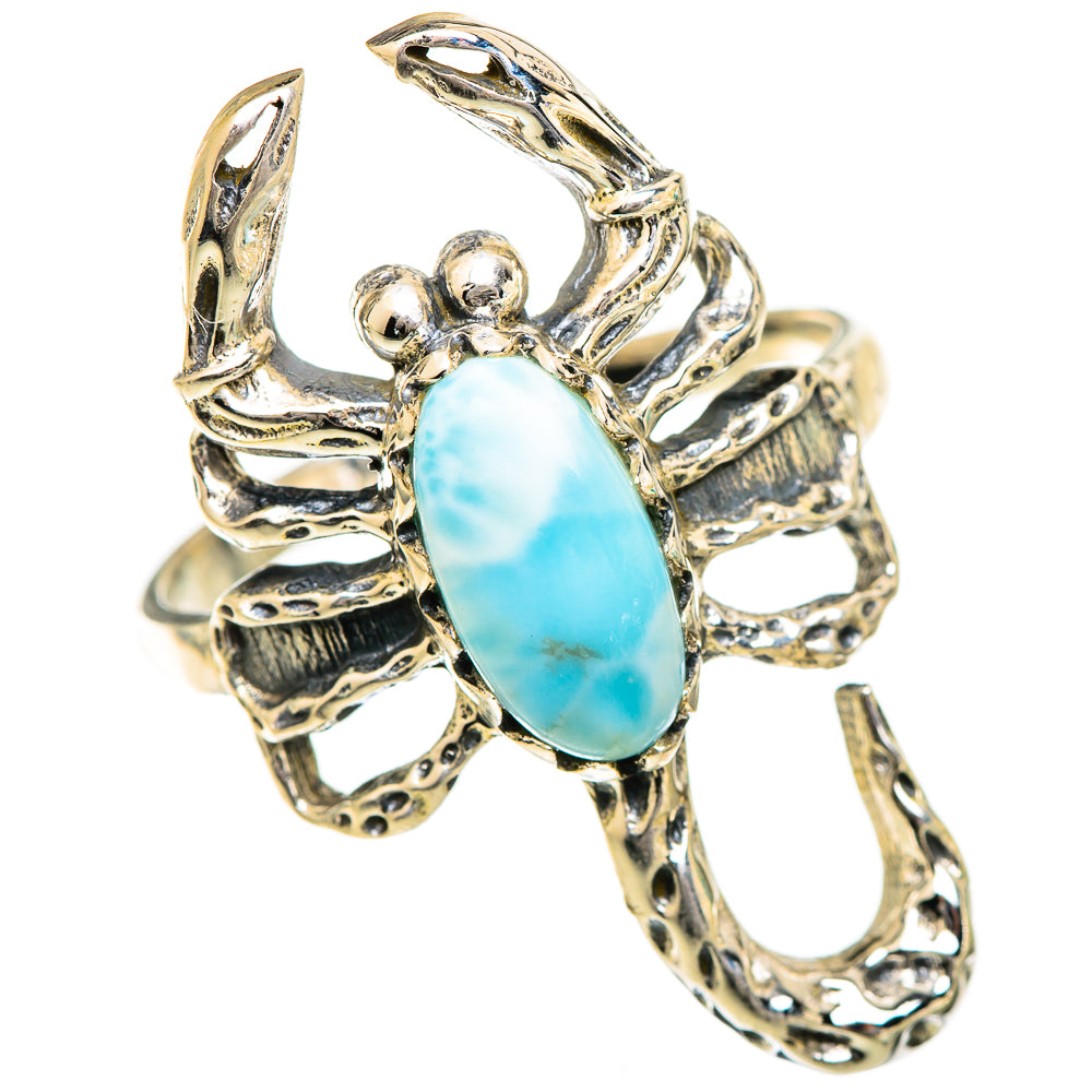 Larimar Rings handcrafted by Anasilvercos - RING124940 - Photo 2