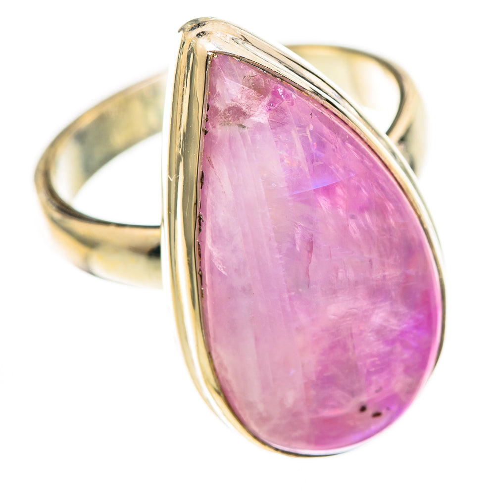 Pink Moonstone Rings handcrafted by Anasilvercos - RING124949 - Photo 2