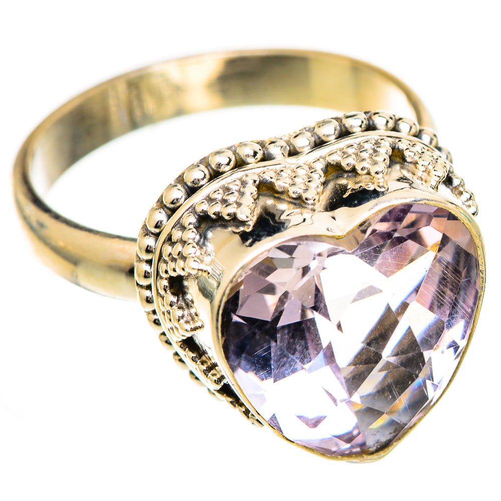 Pink Amethyst Rings handcrafted by Anasilvercos - RING124951 - Photo 2