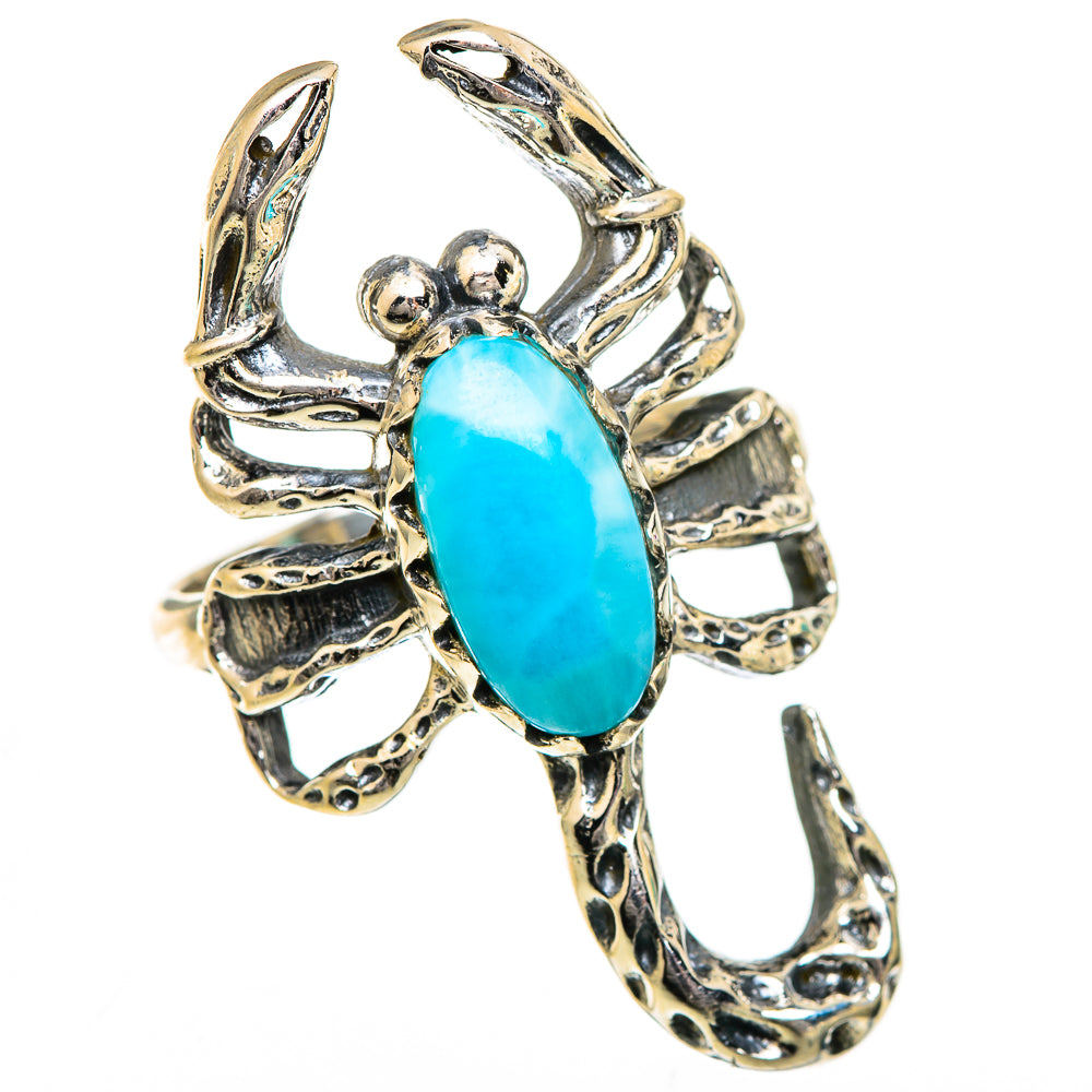 Larimar Rings handcrafted by Anasilvercos - RING124960 - Photo 2