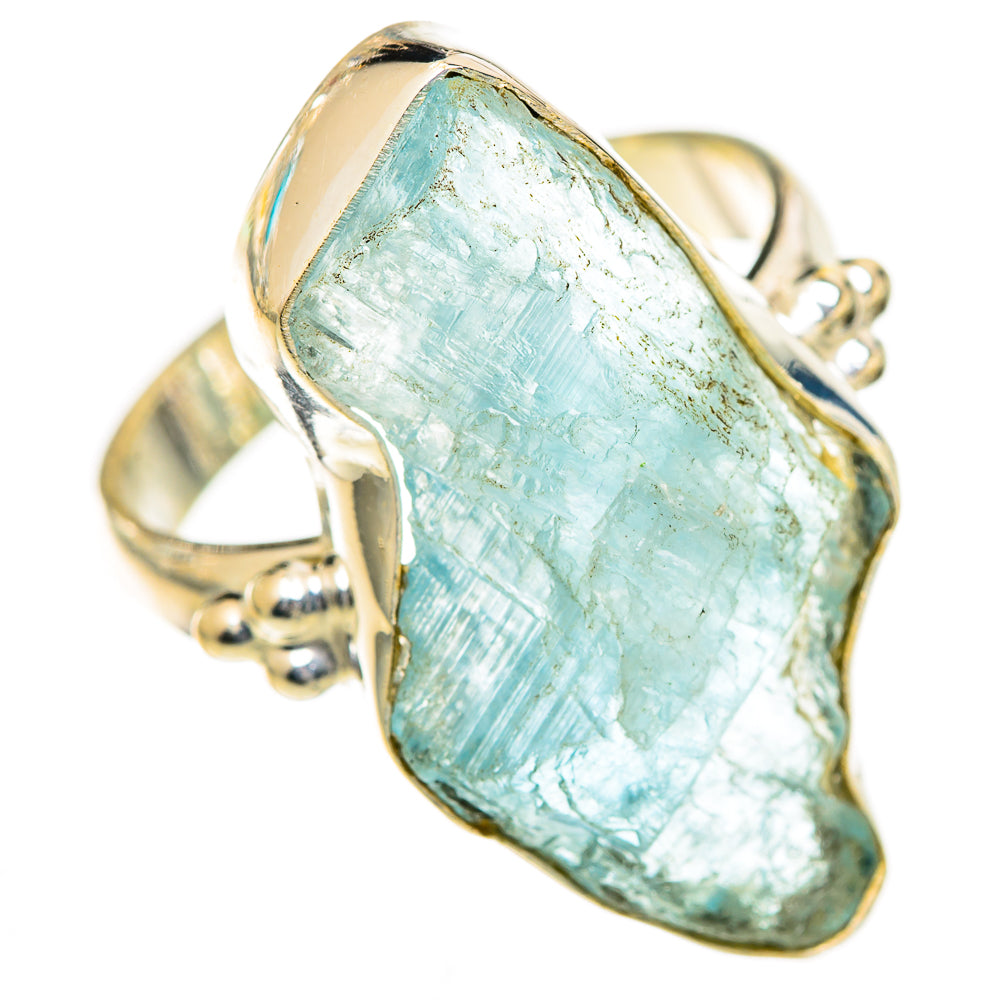 Aquamarine Rings handcrafted by Anasilvercos - RING124975 - Photo 2