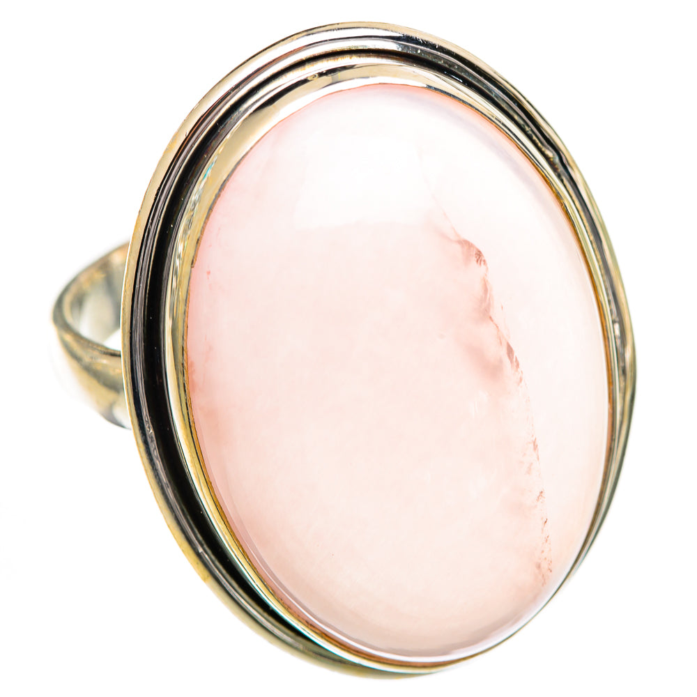 Rose Quartz Rings handcrafted by Anasilvercos - RING125000 - Photo 2