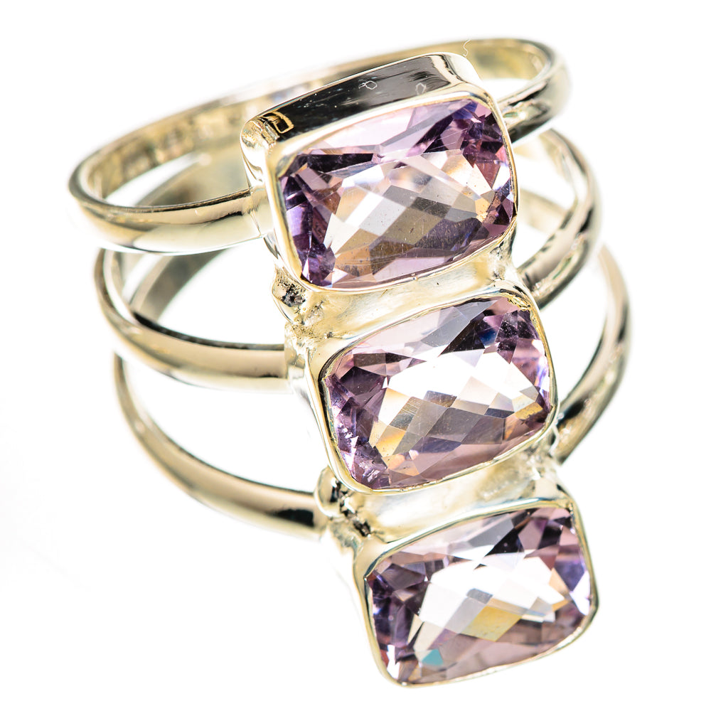 Amethyst Rings handcrafted by Anasilvercos - RING125056 - Photo 2