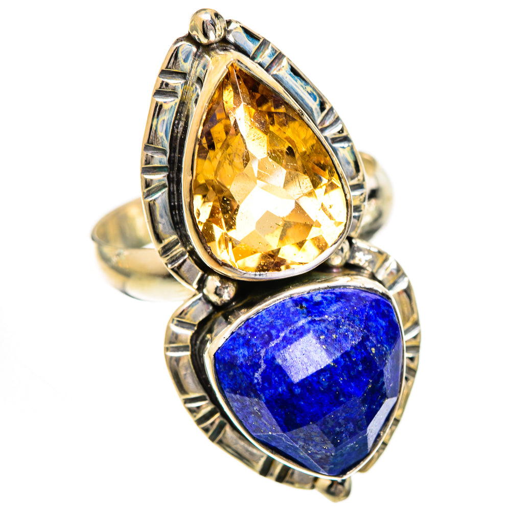 Lapis Lazuli Rings handcrafted by Anasilvercos - RING125065 - Photo 2