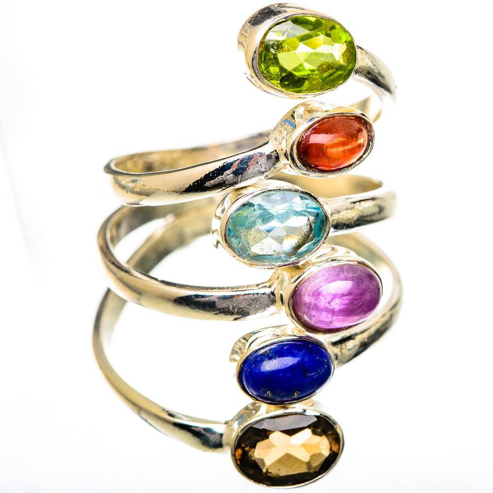Lapis Lazuli Rings handcrafted by Anasilvercos - RING125090 - Photo 2