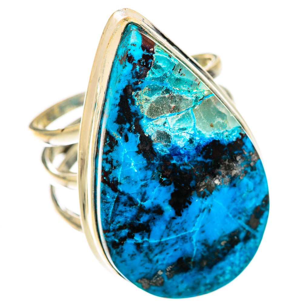 Shattuckite Rings handcrafted by Anasilvercos - RING125127 - Photo 2