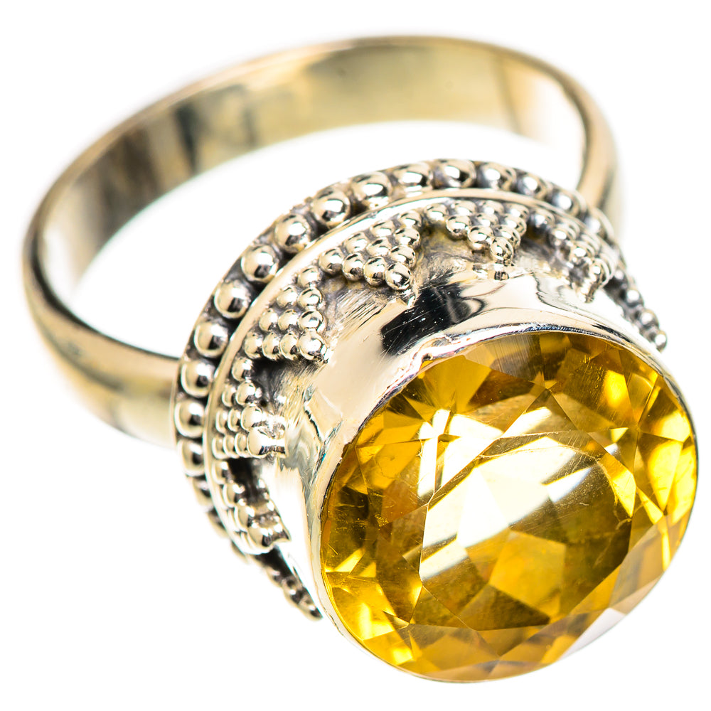 Citrine Rings handcrafted by Anasilvercos - RING125160 - Photo 2