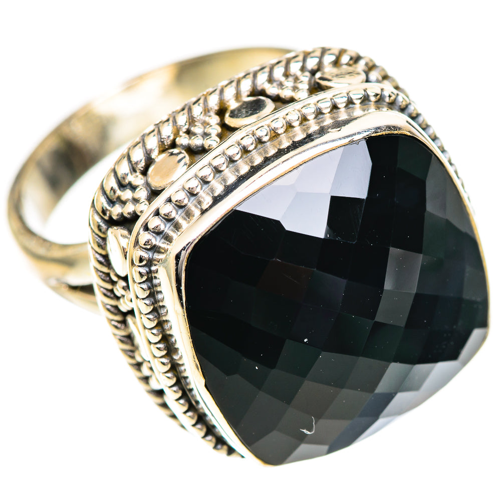Black Onyx Rings handcrafted by Anasilvercos - RING125168 - Photo 2