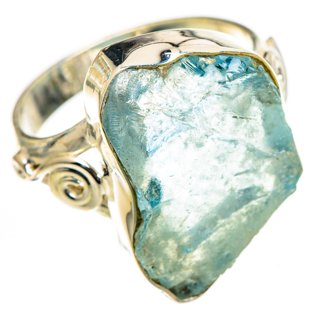 Aquamarine Rings handcrafted by Anasilvercos - RING125179 - Photo 2