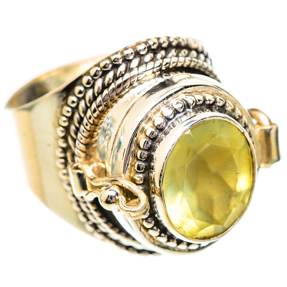Prehnite Rings handcrafted by Anasilvercos - RING125183 - Photo 2
