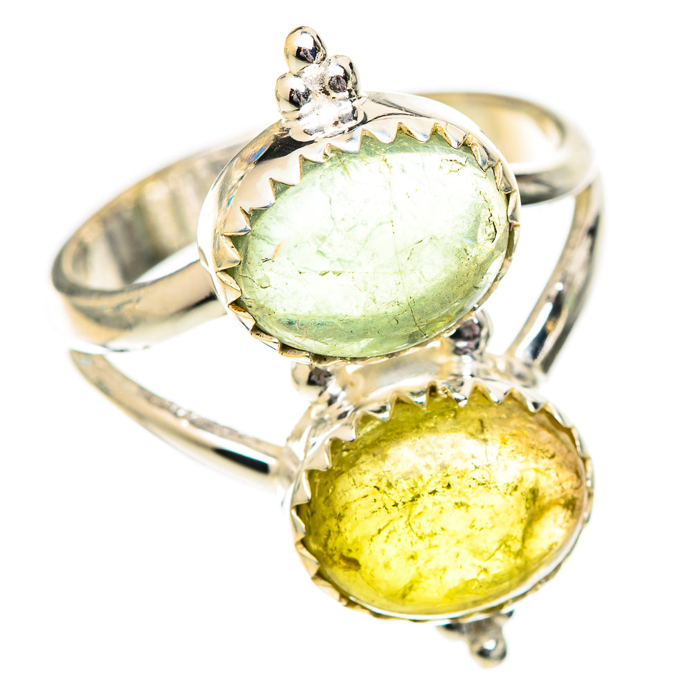 Prehnite Rings handcrafted by Anasilvercos - RING125184 - Photo 2