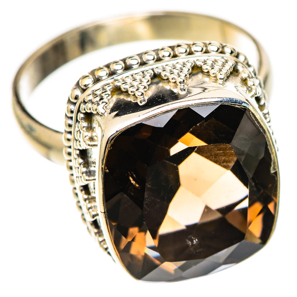 Smoky Quartz Rings handcrafted by Anasilvercos - RING125186 - Photo 2