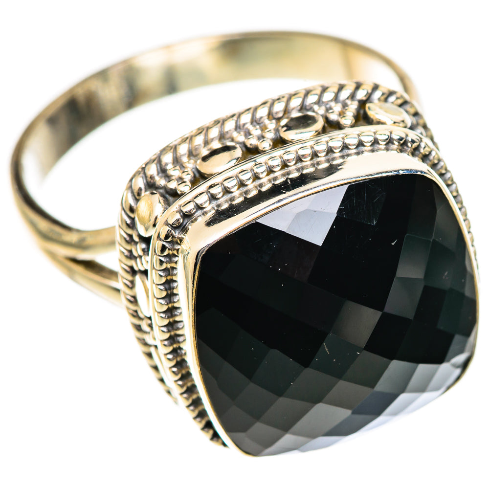 Black Onyx Rings handcrafted by Anasilvercos - RING125223 - Photo 2