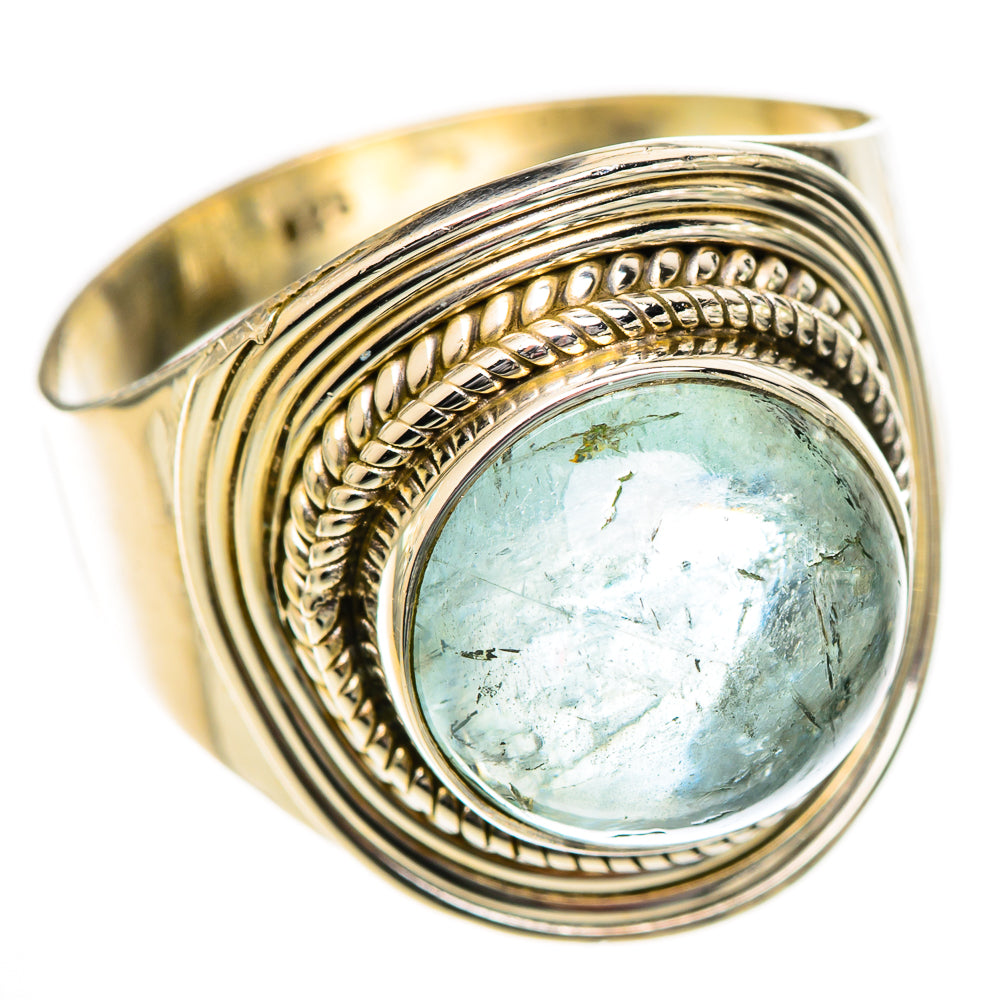 Aquamarine Rings handcrafted by Anasilvercos - RING125232 - Photo 2