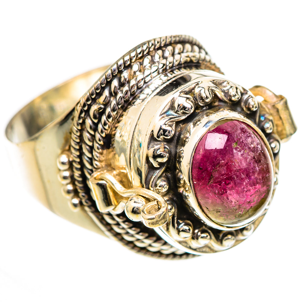 Watermelon Tourmaline Rings handcrafted by Anasilvercos - RING125240 - Photo 2