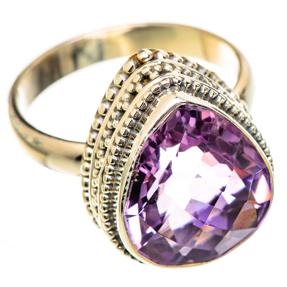 Pink Amethyst Rings handcrafted by Anasilvercos - RING125243 - Photo 2