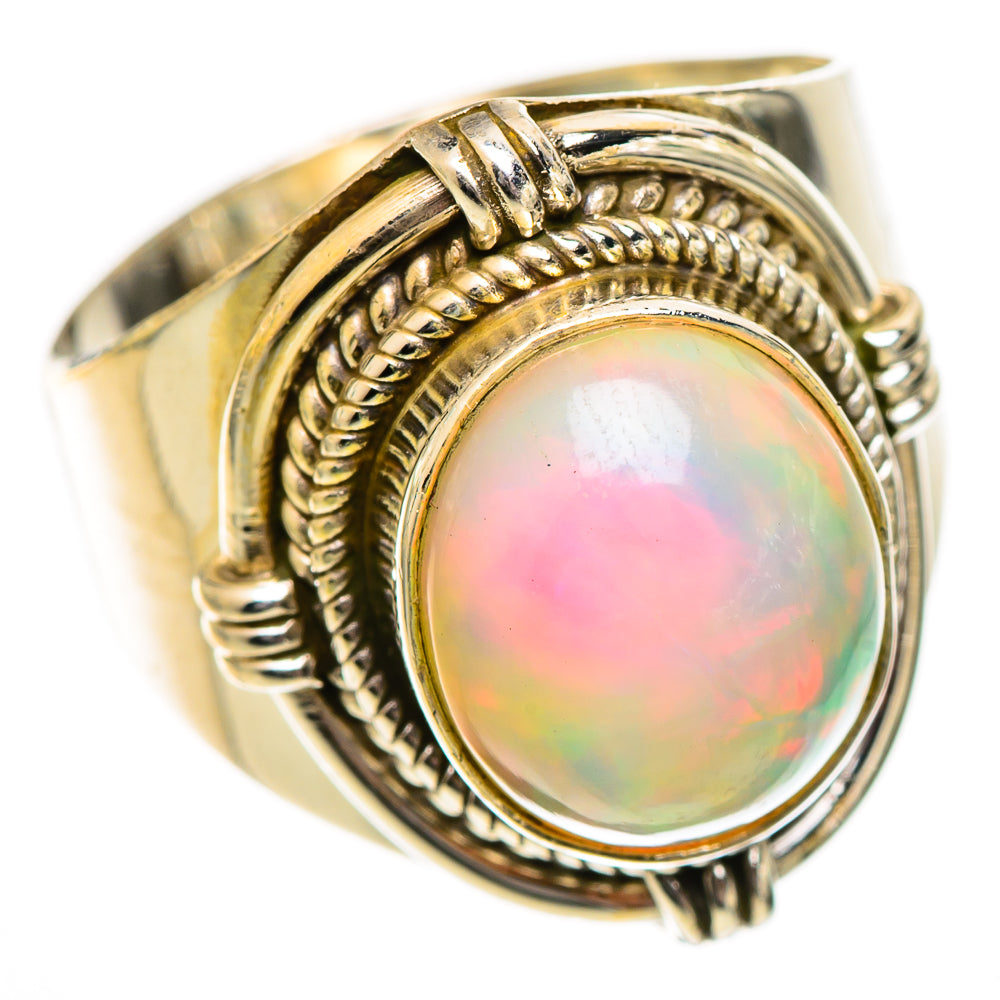 Ethiopian Opal Rings handcrafted by Anasilvercos - RING125248 - Photo 2