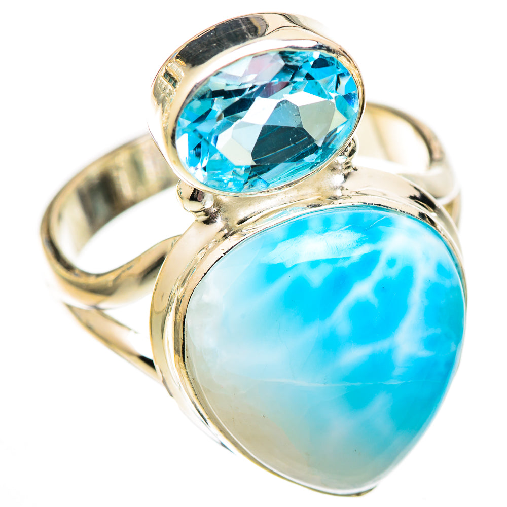 Larimar Rings handcrafted by Anasilvercos - RING125277 - Photo 2