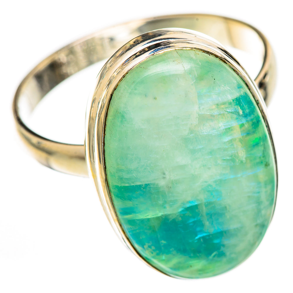 Green Moonstone Rings handcrafted by Anasilvercos - RING125280 - Photo 2