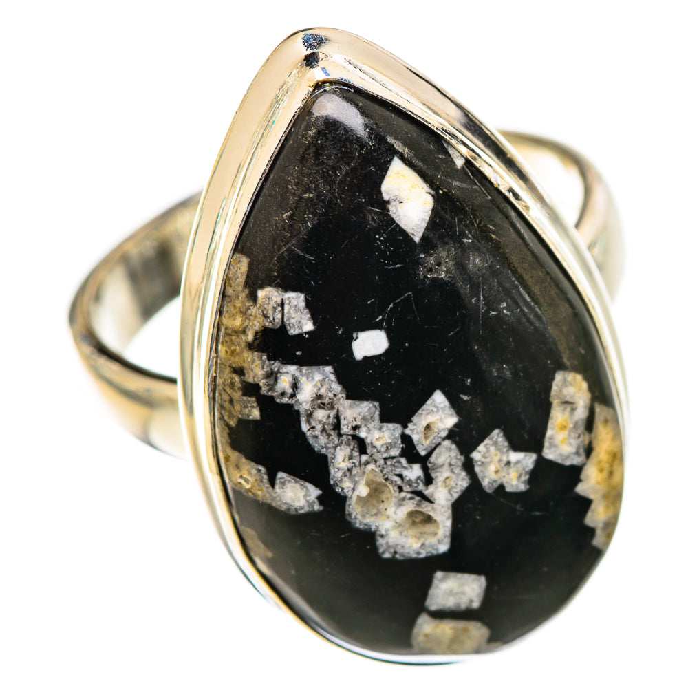 Chrysanthemum Stone Rings handcrafted by Anasilvercos - RING125285 - Photo 2
