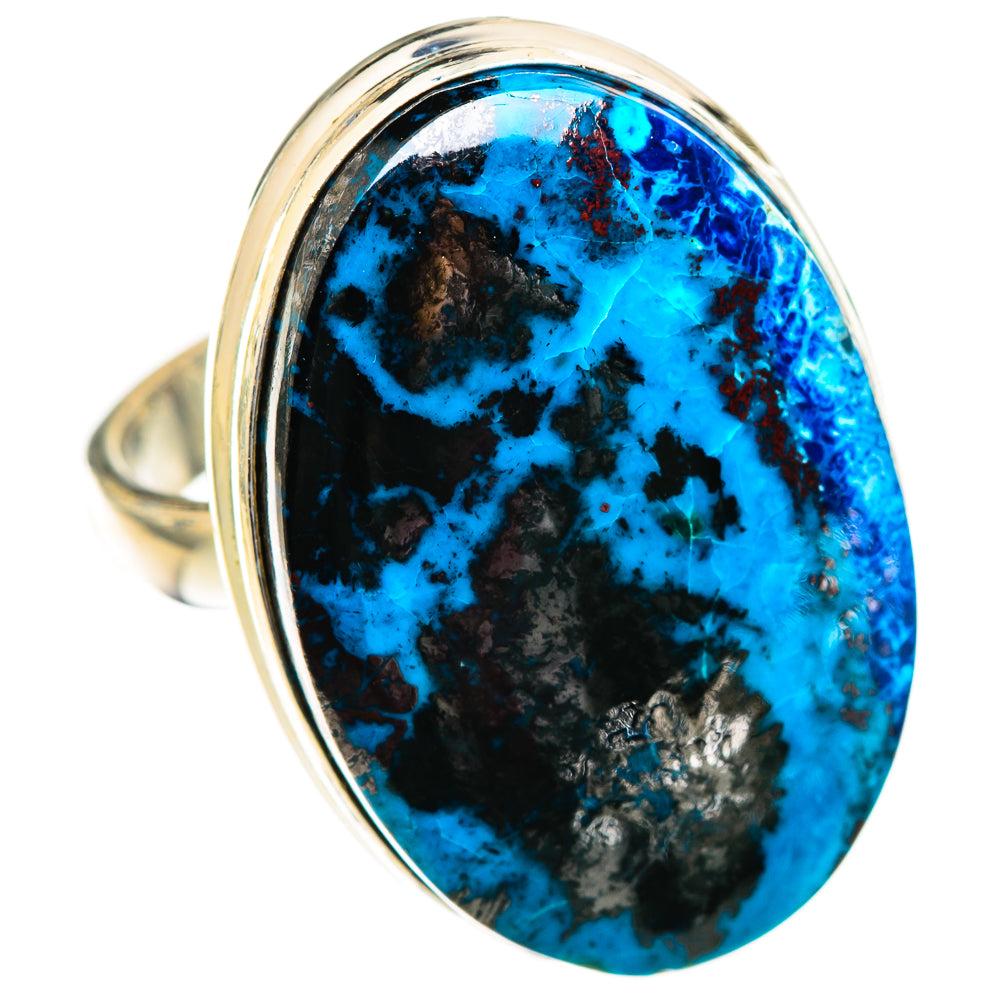 Shattuckite Rings handcrafted by Anasilvercos - RING125373 - Photo 2