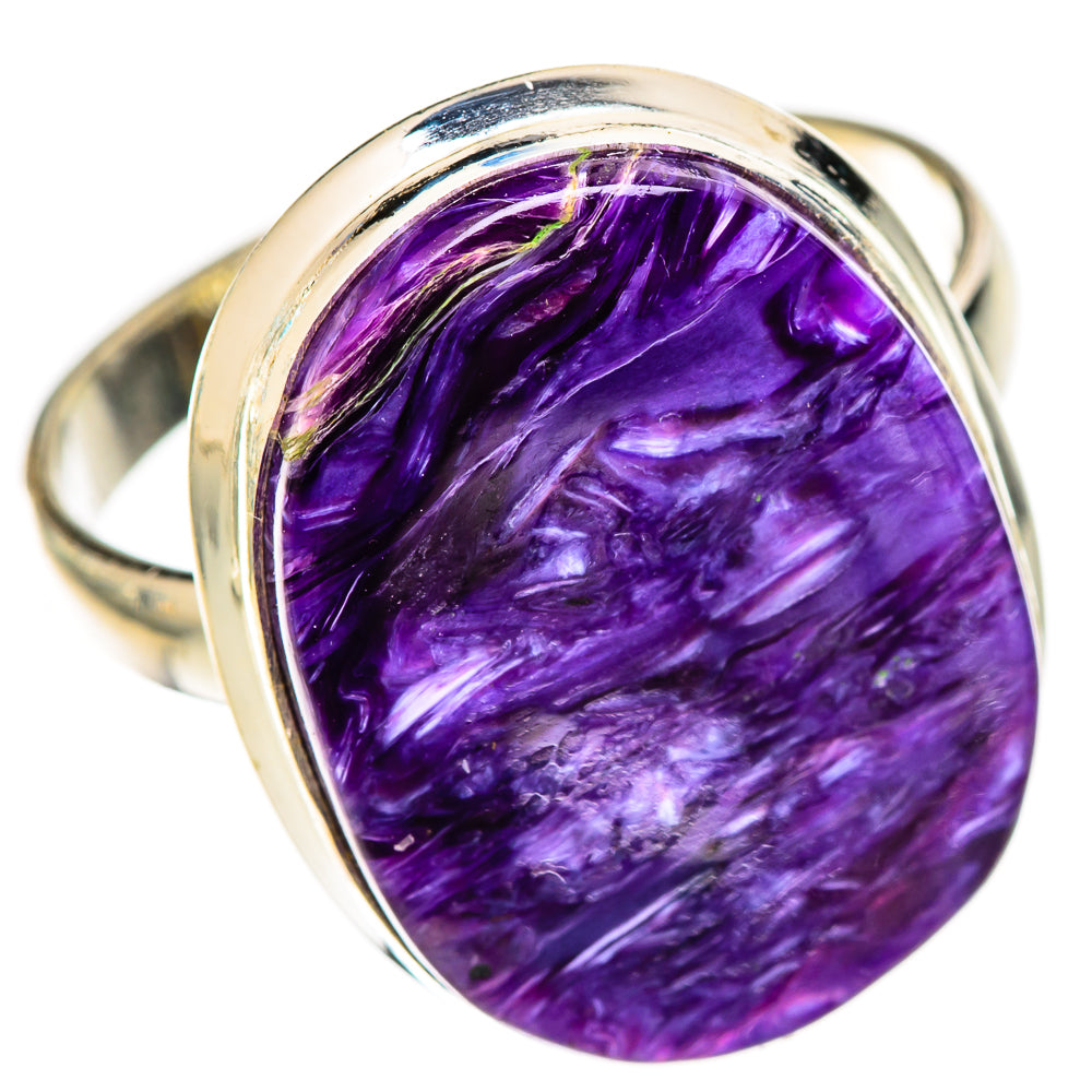 Charoite Rings handcrafted by Anasilvercos - RING125404 - Photo 2