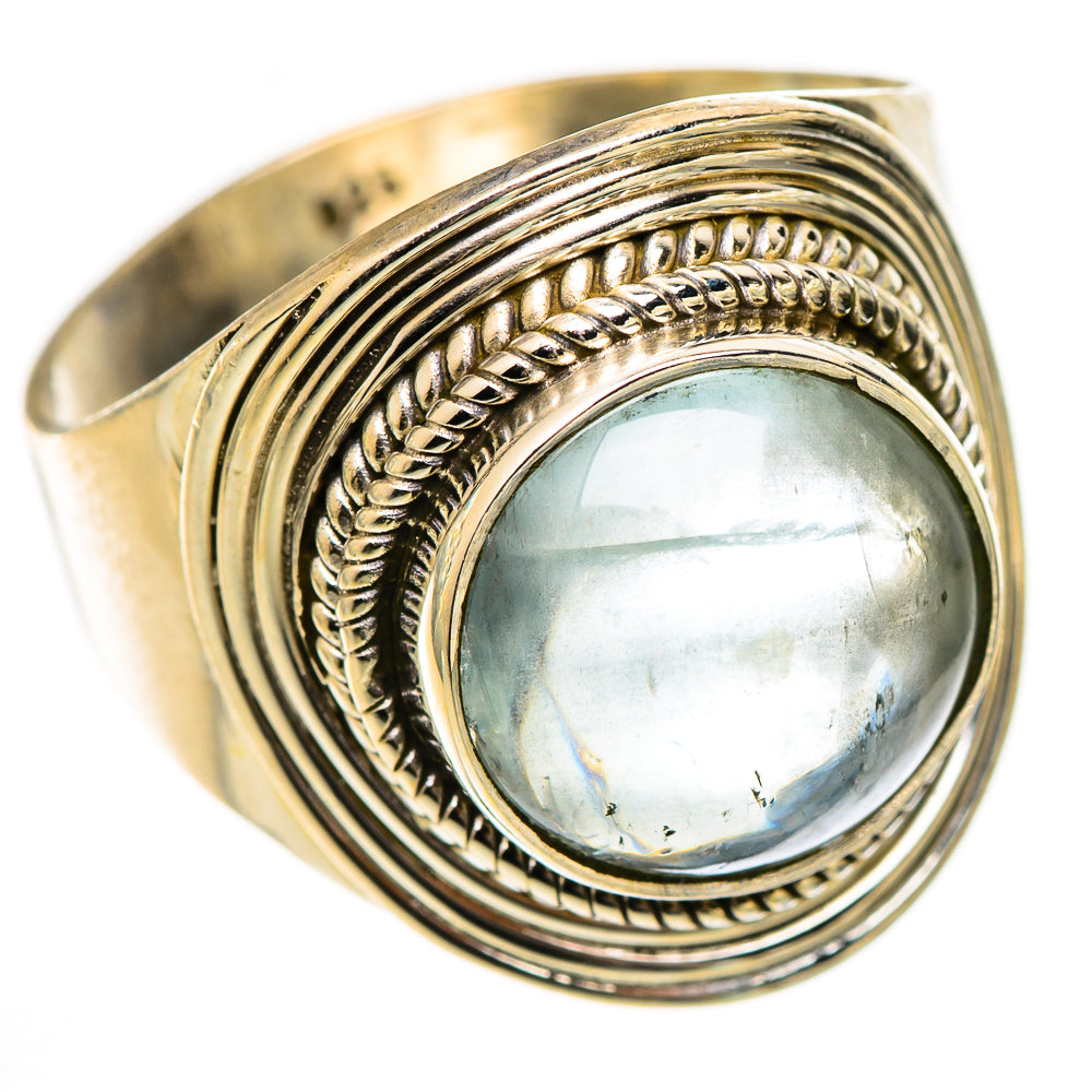 Aquamarine Rings handcrafted by Anasilvercos - RING125413 - Photo 2