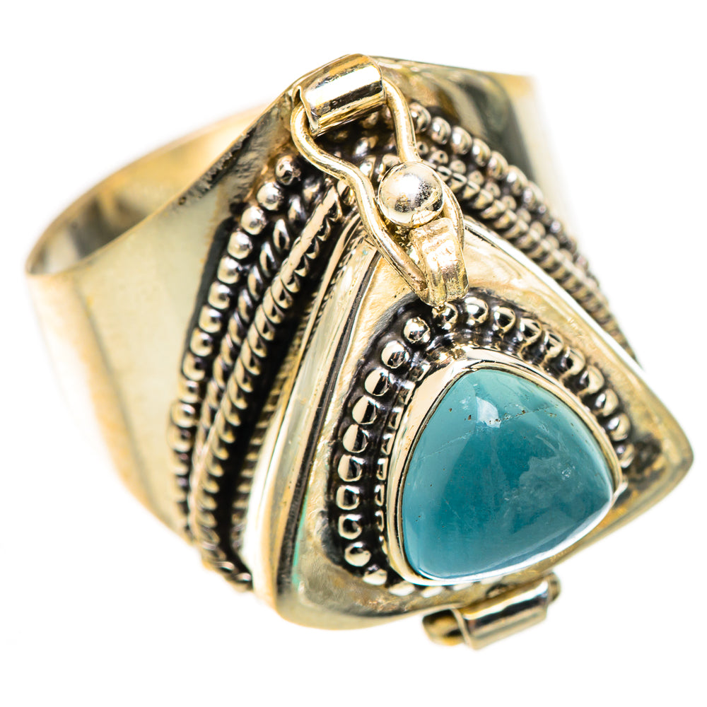 Aquamarine Rings handcrafted by Anasilvercos - RING125463 - Photo 2