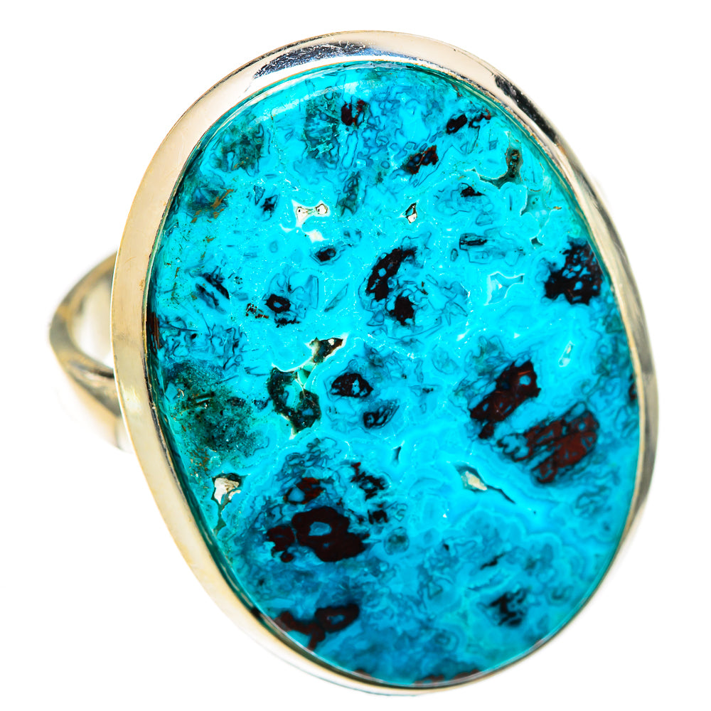 Shattuckite Rings handcrafted by Anasilvercos - RING125470 - Photo 2
