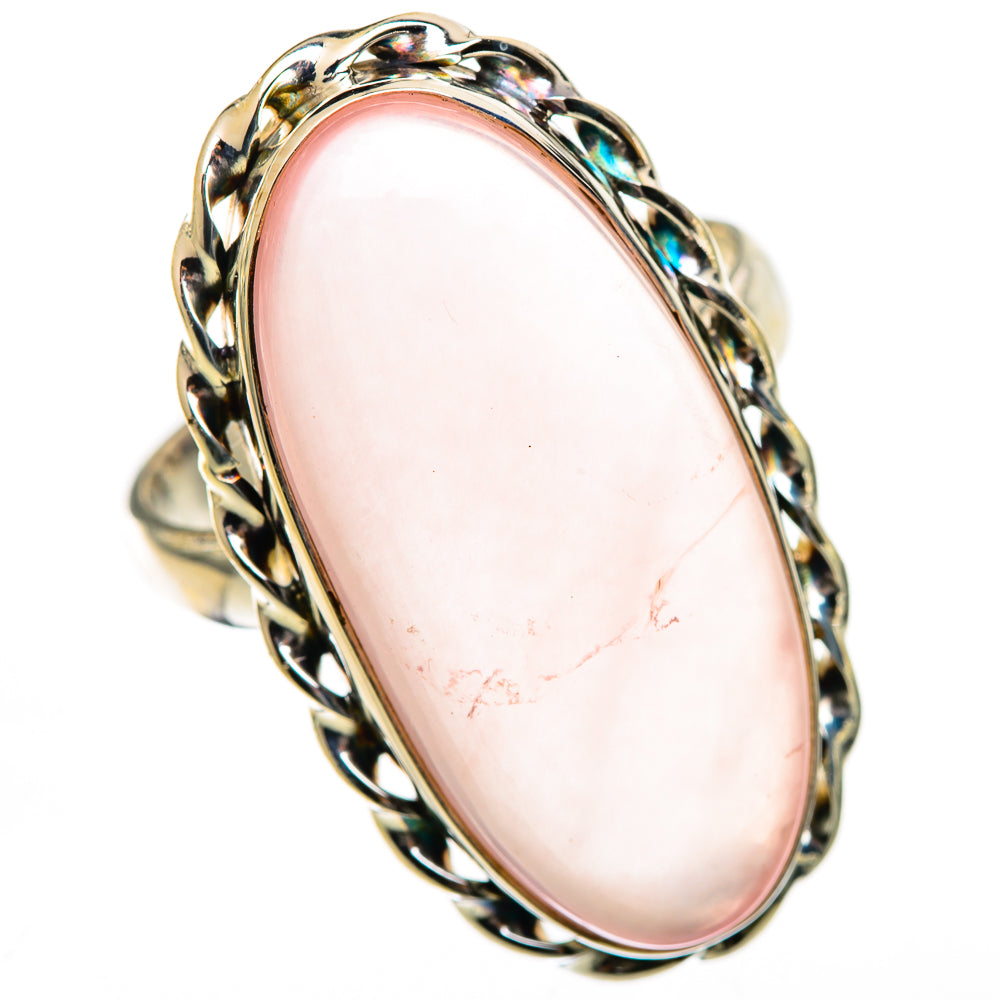 Rose Quartz Rings handcrafted by Anasilvercos - RING125478 - Photo 2