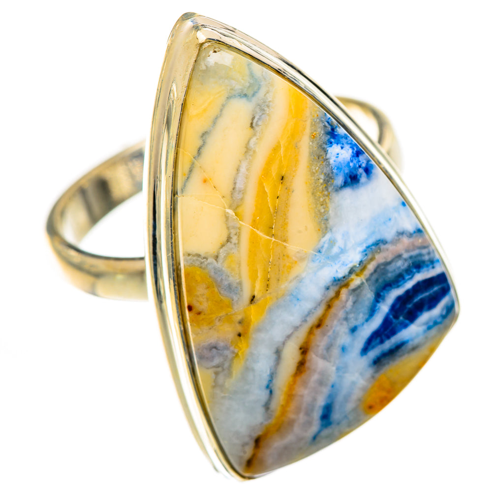 Blue Scheelite Rings handcrafted by Anasilvercos - RING125533 - Photo 2