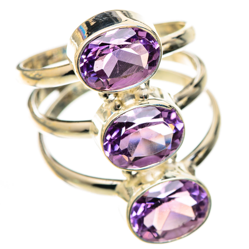 Pink Amethyst Rings handcrafted by Anasilvercos - RING125537 - Photo 2