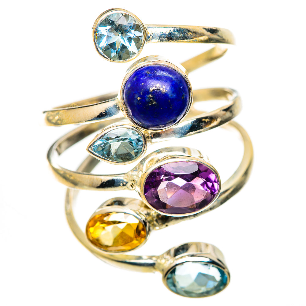 Lapis Lazuli Rings handcrafted by Anasilvercos - RING125543 - Photo 2